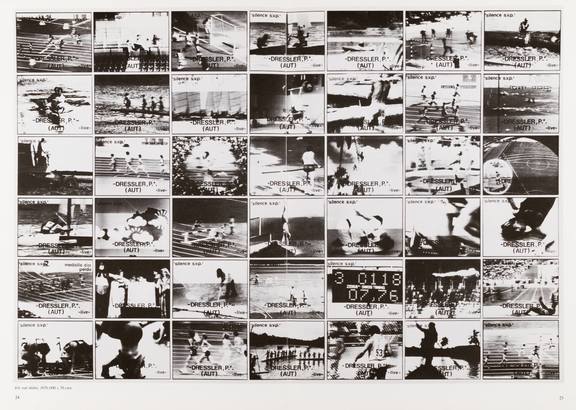 Peter Dressler, In der Hauptsache dabei, Montreal 1976, aus: "Der frontale Blick", Vortrag beim Symposion über Fotografie VIII, Fraz, 1986 (Faksimilie der publizierten Fassung)