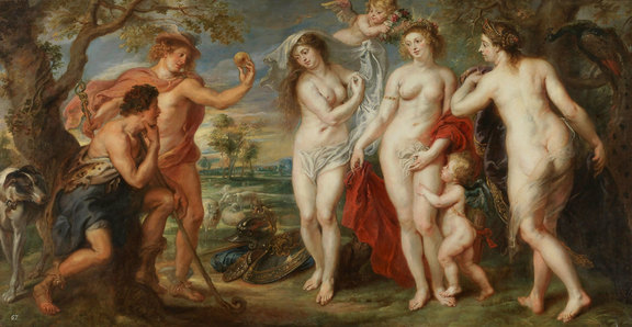 Das Parisurteil, 1638, Peter Paul Rubens ? Museo Nacional del Prado