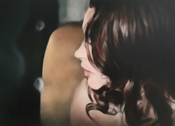 Judith Eisler, Romy(interior),2016, oil on canvas, 100 x 140 cm