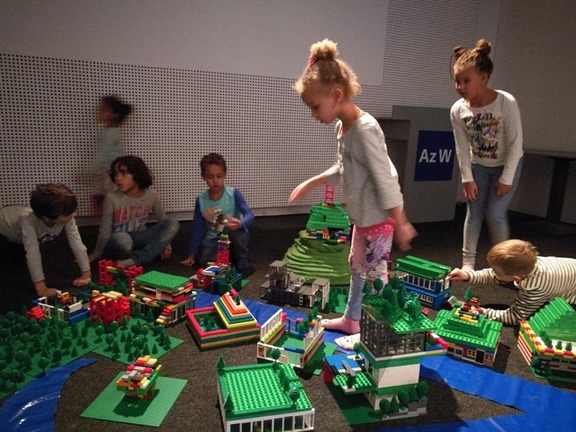 Legostädtchen Bild: Architekturzentrum Wien