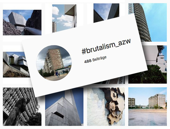 Az W Insta-Photo Award: #brutalism_azw  Bild: Architekturzentrum Wien
