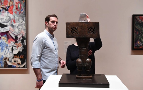 Parviz Tanavoli "The Prophet", MoMA (NYC)