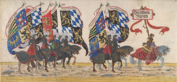 Albrecht Altdorfer Die deutschen Fürsten, um 1512-15