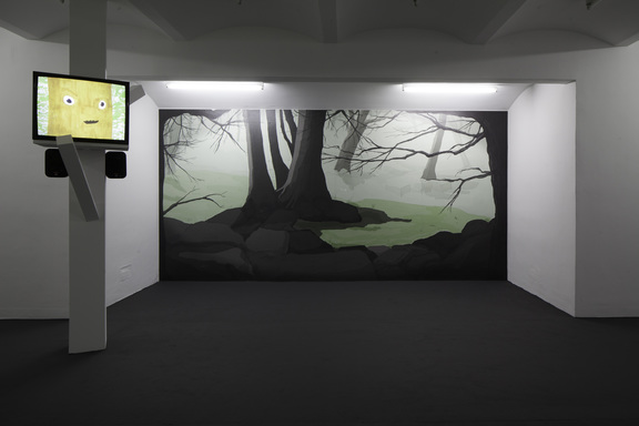 Susi Jirkuff: Wild Wood, Installationsansicht, Secession 2013. Wolfgang Thaler
