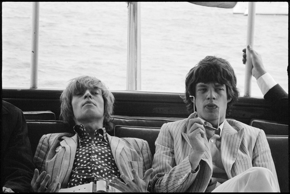 Brian Jones und Mick Jagger, New York ? 1966 Paul McCartney / Fotografin: Linda McCartney