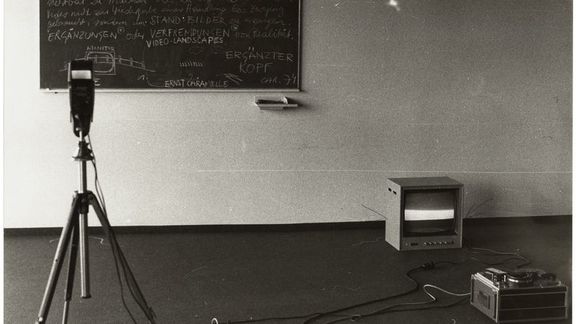 Ernst Caramelle, Projekt Video-Landschaft, 1974 ? Generali Foundation