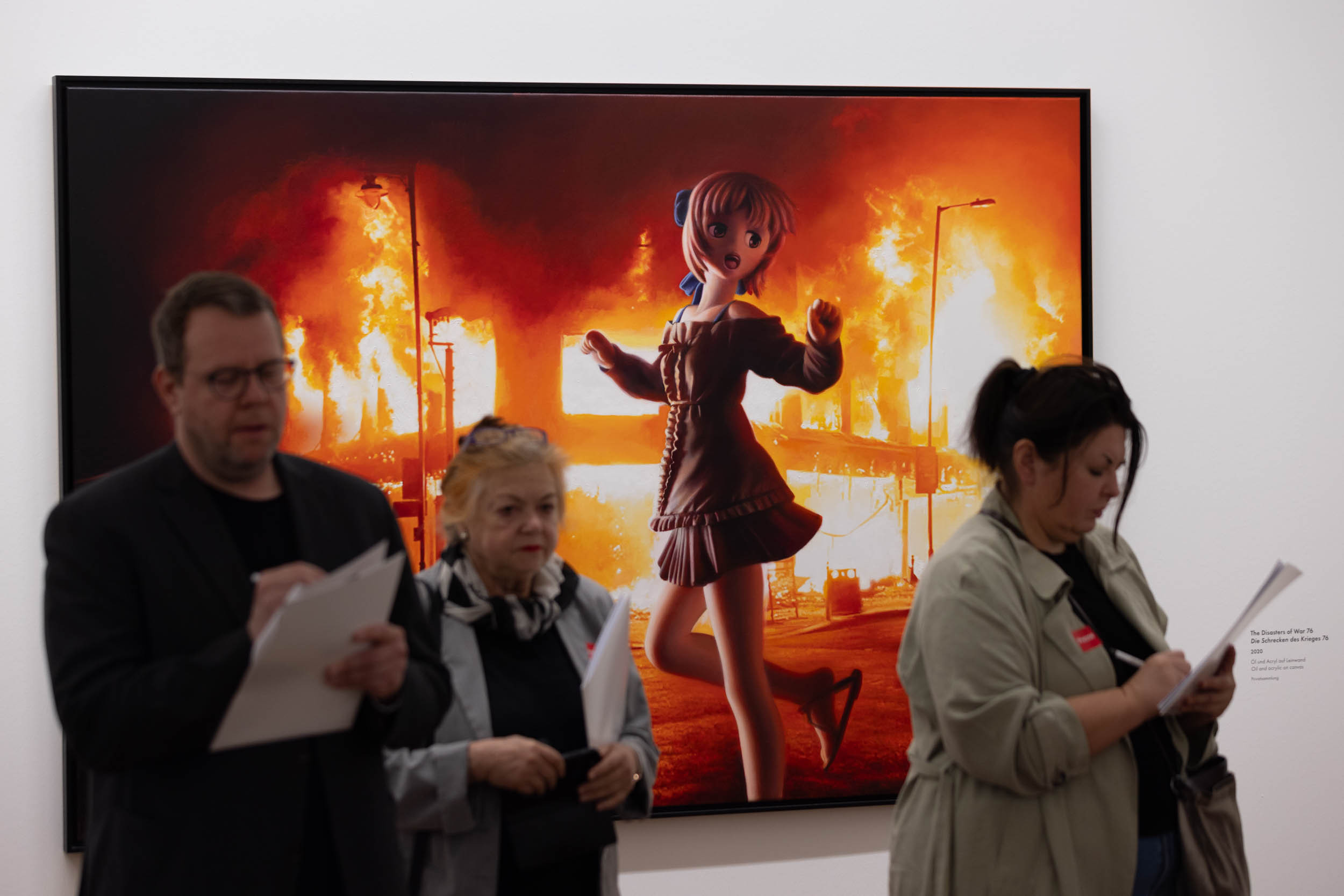 eSeL Foto: Gottfried Helnwein "Realität und Fiktion" (Albertina, 24.10.2023 - 11.2.2024)