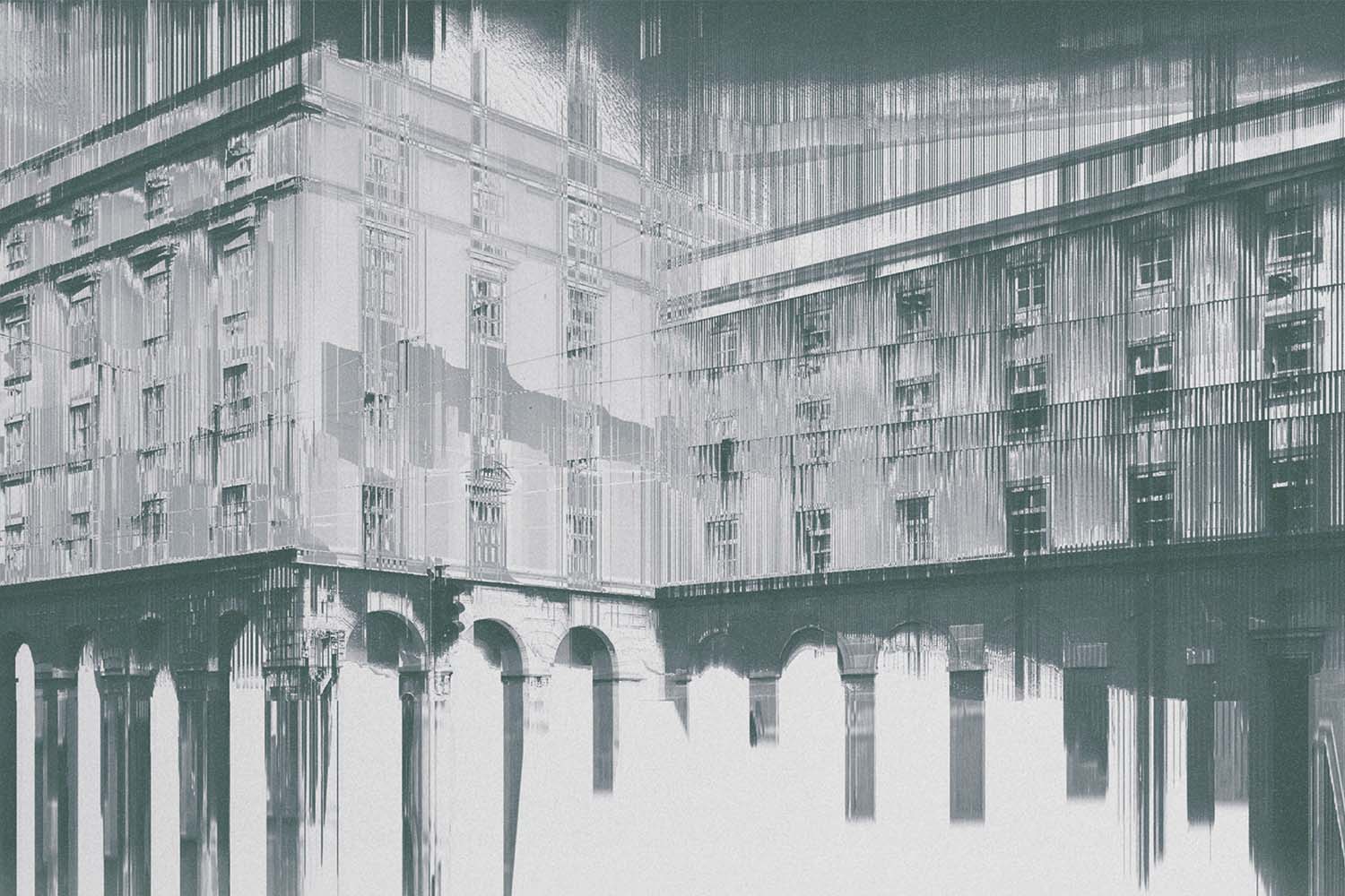 Ausschnitt des Covers von „Ver/störende Orte. Zum Umgang mit NS-kontaminierten Gebäuden", Kevin Mitrega, Hana Oprešnik