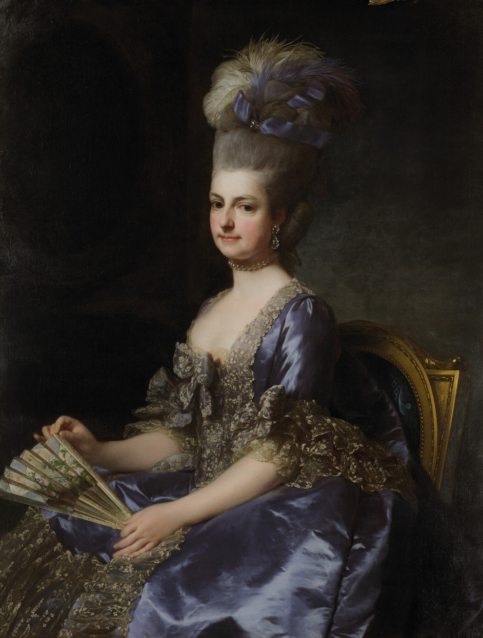 Alexandre Roslin | Erzherzogin Marie Christine, 1778 | Albertina, Wien, Dauerleihgabe der Österreichischen Nationalbank